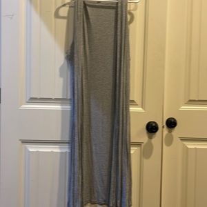 Gray Lularoe vest xlarge